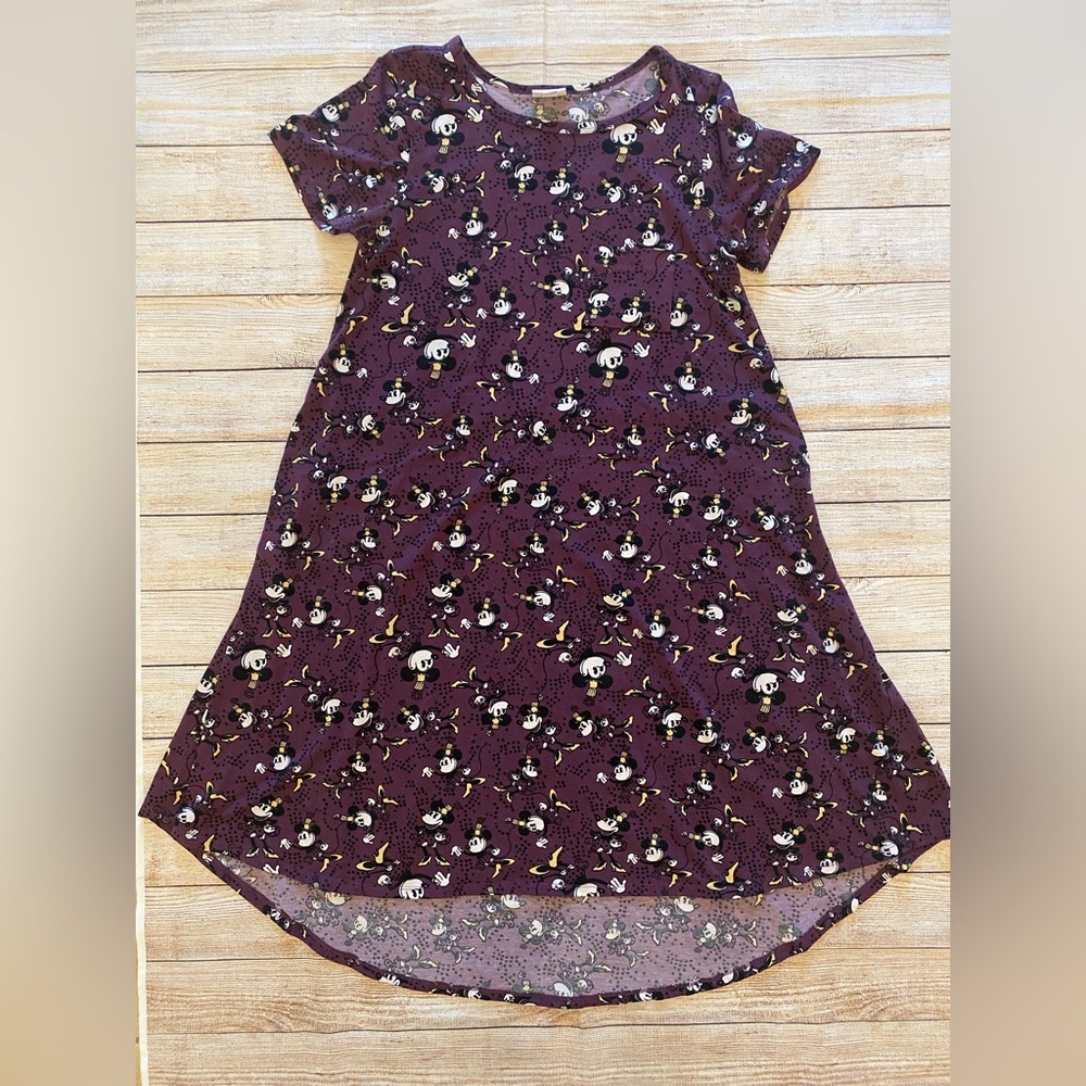 LuLaRoe Purple Disney Dress